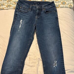 Level 99 Women's Dark Blue Skinny Jeans